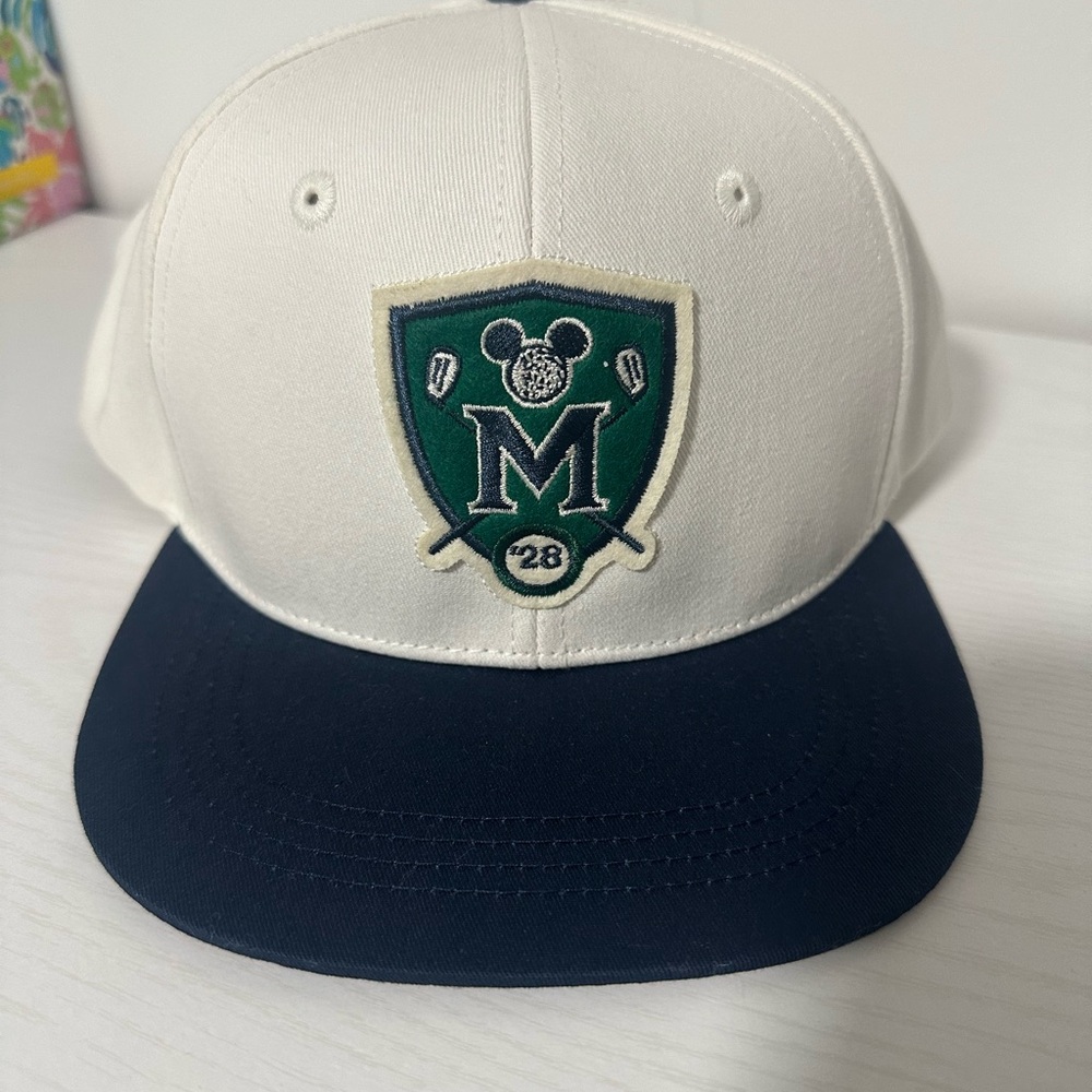 Disney Parks Golf Hat Mickey Cap New Disney World Adjustable